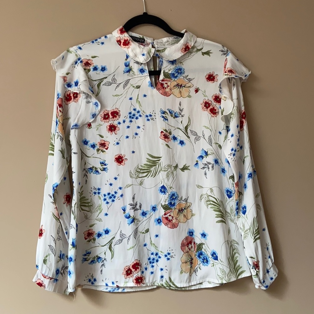 🔥4 for $20🔥 Esmara Floral Long Sleeve Blouse